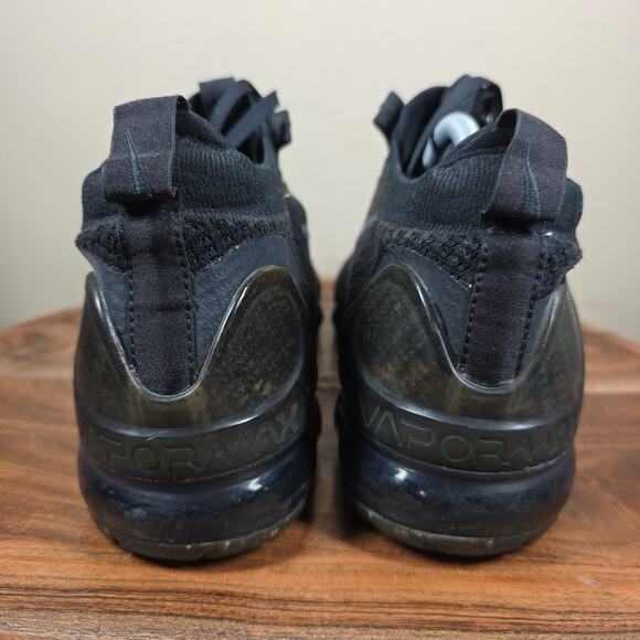 Nike Air VaporMax 2021 Flyknit Black Anthracite Mens Size 12 Shoes DH4084-001 - Picture 3 of 11
